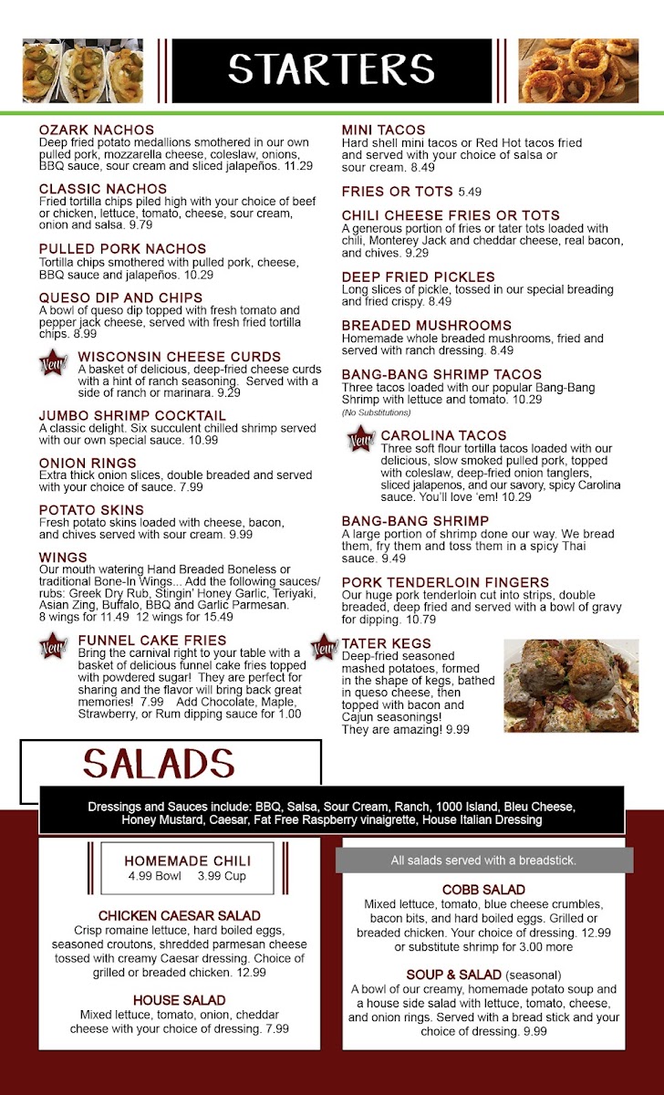 Menu - Tater Patch photo 3