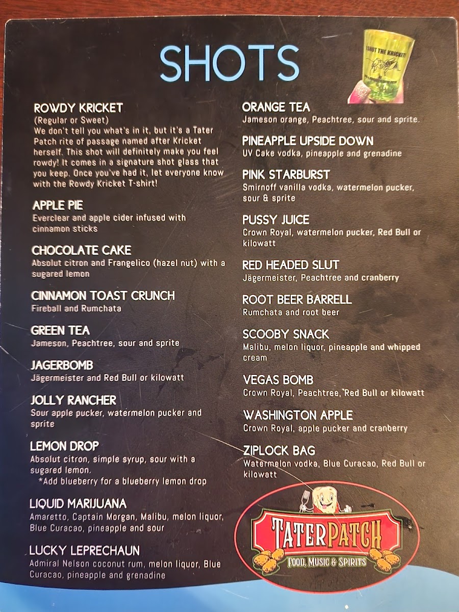 Menu - Tater Patch photo 5